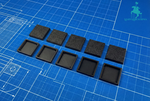 Podstawki filamentowe 25x25mm – 20 sztuk