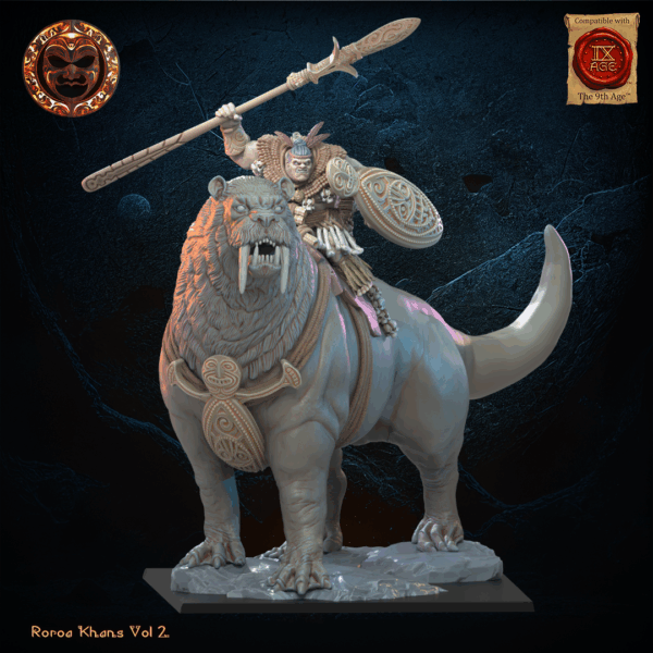 Great Khan on Rock Aurochs / Frost Mammoth