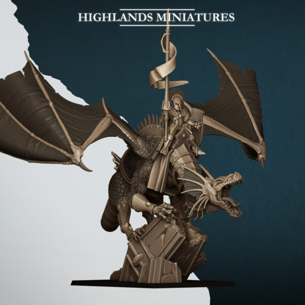 Aegean Elves Prince on Dragon