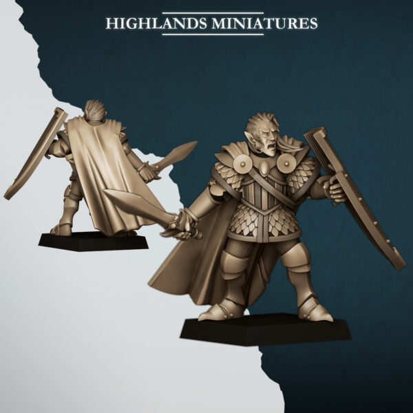 Aegean Elves Prince on Foot