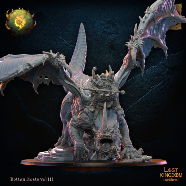 Chosen Lord on Wasteland Dragon