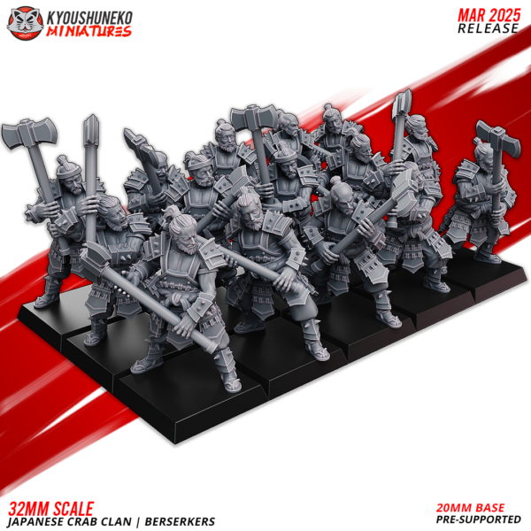 Japanese Crab Clan Berserkers