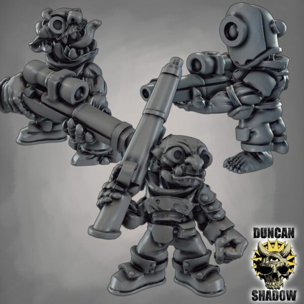 Sci-Fi Goblins with Sniper Rifles