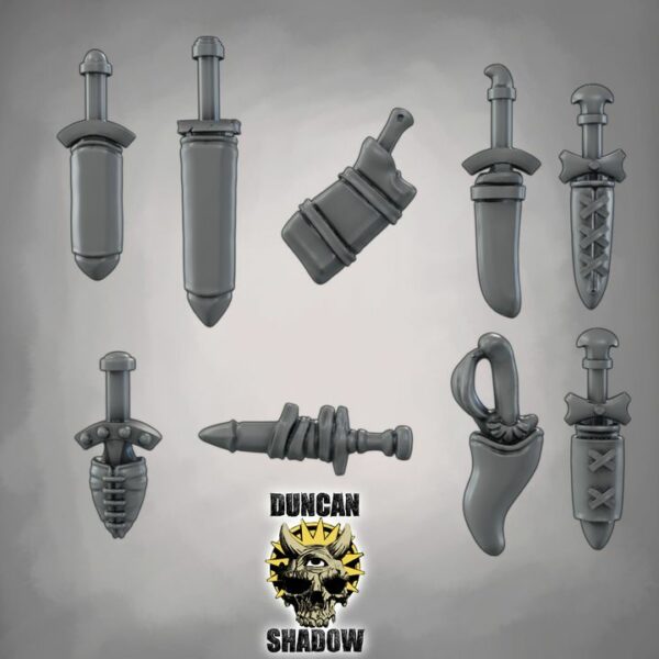 Daggers Kitbashing Parts