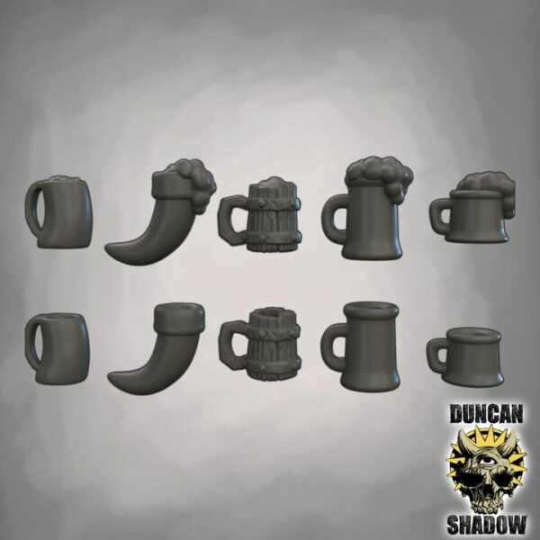 Mugs Kitbashing Parts
