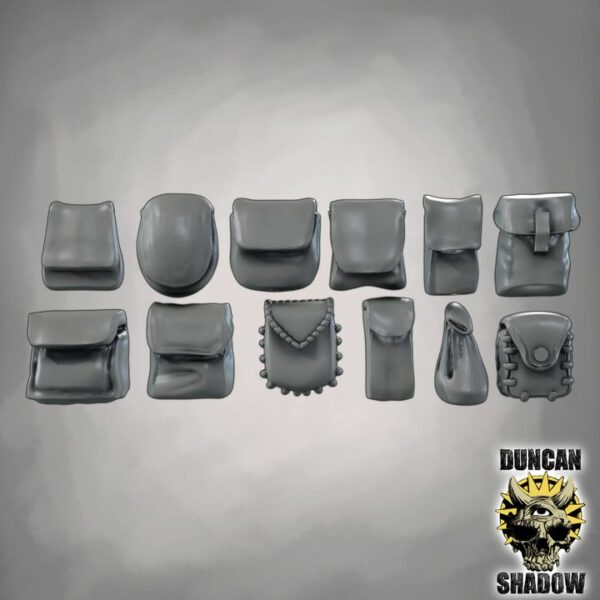 Pouches Kitbashing Parts