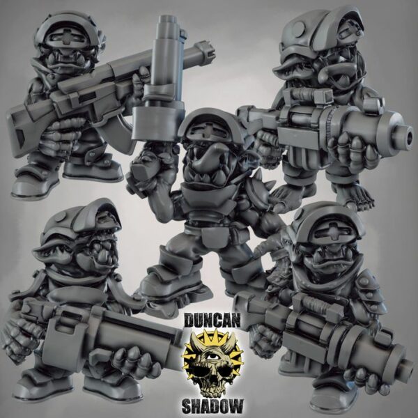 Sci-Fi Goblins with Guns