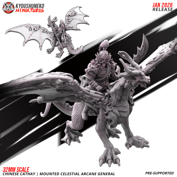 Mounted Celestial Arcane General