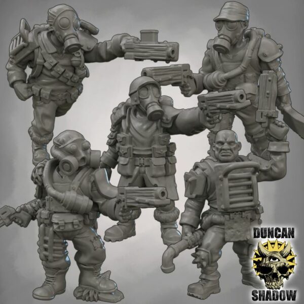 Raiders with Pistols