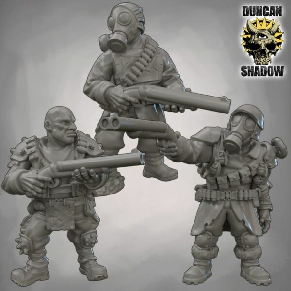 Raiders with Shotguns