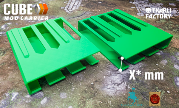 Cube Mod Carrier Book Storage (bottom)