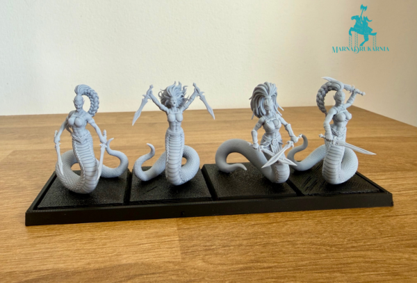 Gorgons with Paired Weapons