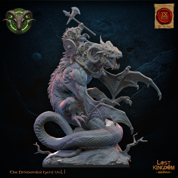 Brennach, Wildhorn Lord on Cuelebre