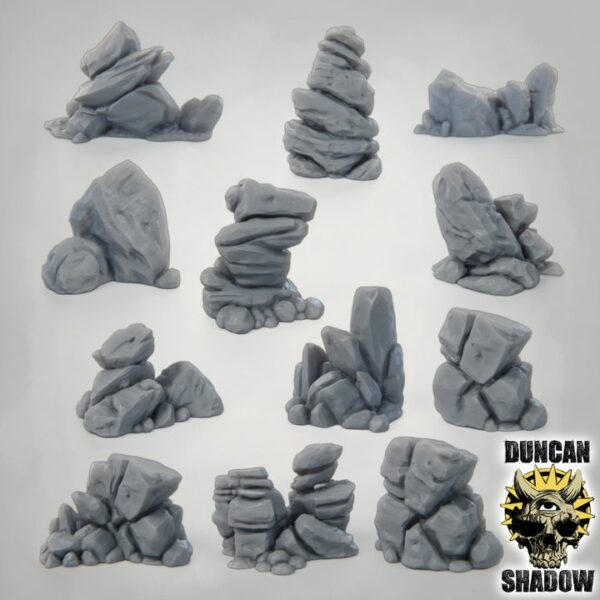 Rocks Scatter Terrain Set
