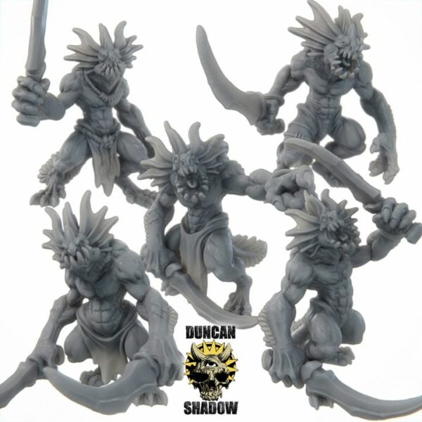 Sahuagin with Swords