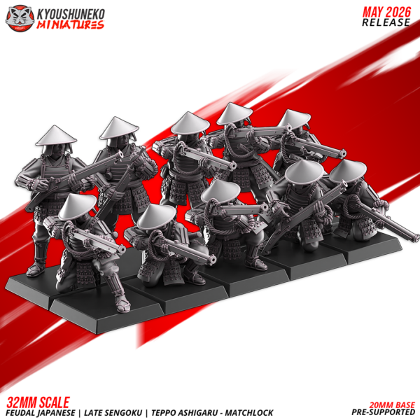 Late Sengoku Ashigaru Musketmen