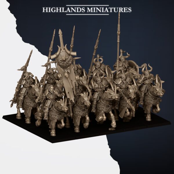 Mounted Norse Huscarls