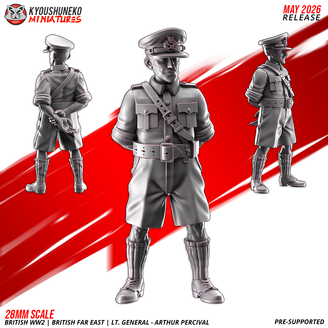 British Weird War Far East Lt General Arthur Percieval - obrazek 4