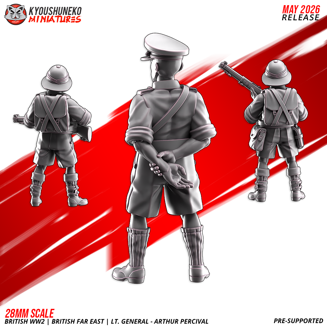 British Weird War Far East Lt General Arthur Percieval - obrazek 2