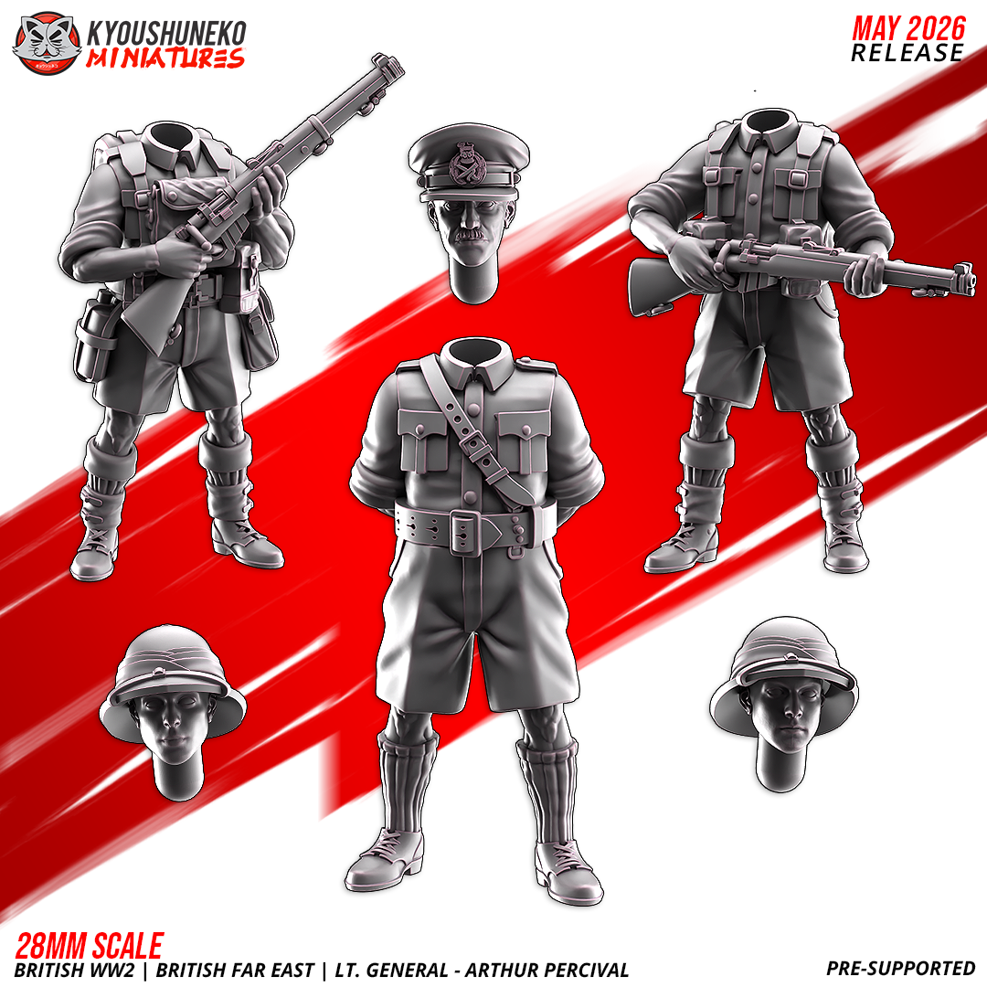 British Weird War Far East Lt General Arthur Percieval - obrazek 3