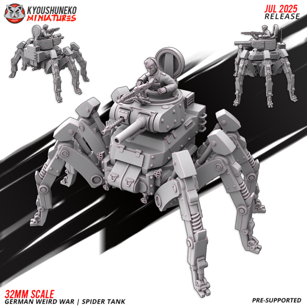 German Weird War Spider Tank