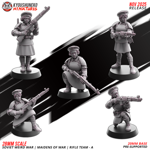 Soviet Weird War Maidens of War Rifle Team