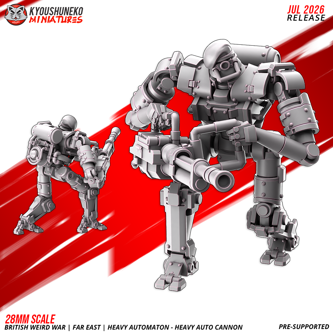 British Weird War Far East Heavy Automaton Heavy Auto Cannon - obrazek 4