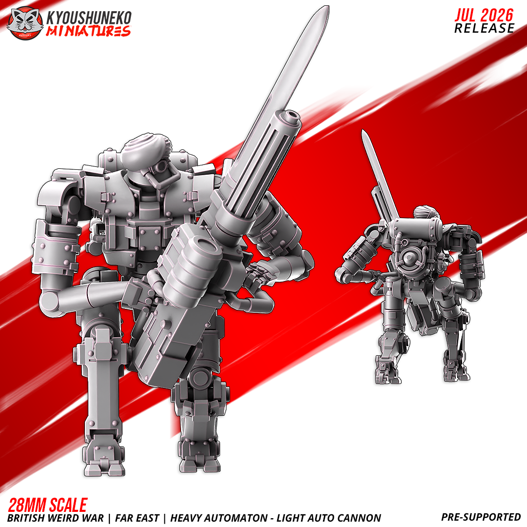 British Weird War Far East Heavy Automaton Light Auto Cannon - obrazek 5