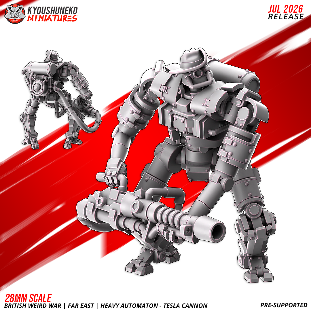 British Weird War Far East Heavy Automaton Tesla Cannon - obrazek 4