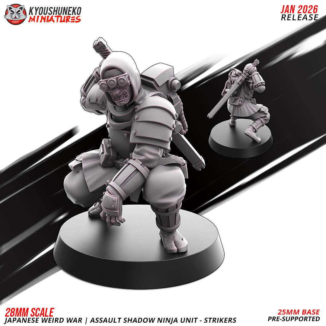 Japanese Weird War Assault Shadow Ninja Melee - obrazek 2