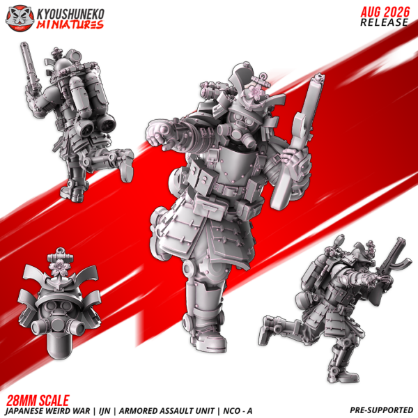 Japanese Weird War IJN Armoured Assault Unit NCO