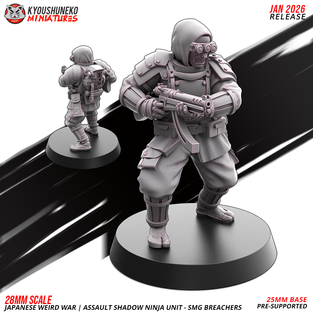Japanese Weird War Assault Shadow Ninja SMG - obrazek 5