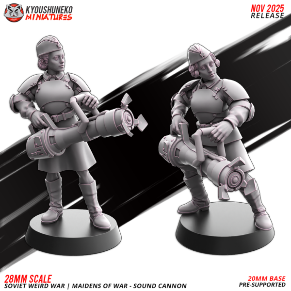 Soviet Weird War Maidens of War Sound Cannon