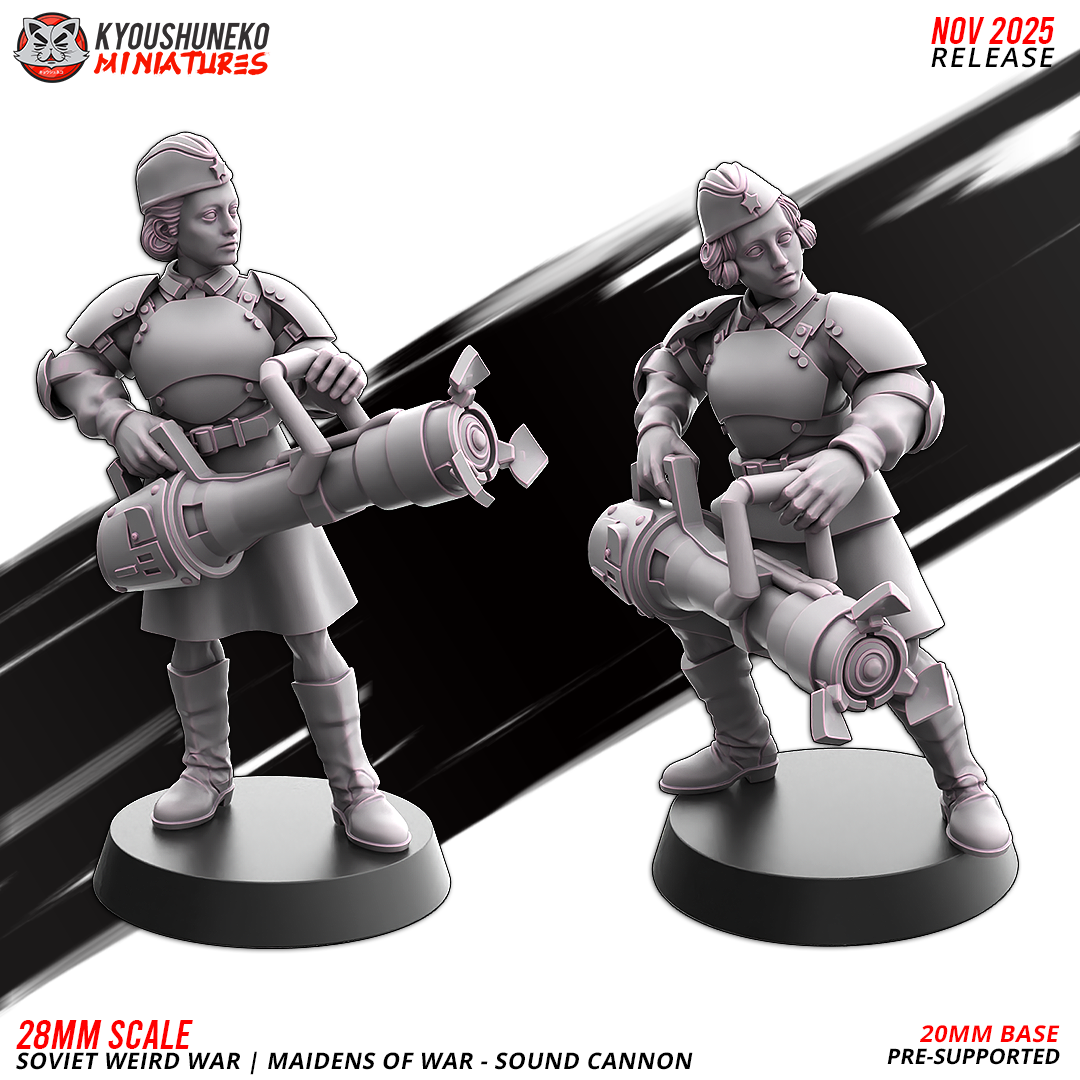 Soviet Weird War Maidens of War Sound Cannon
