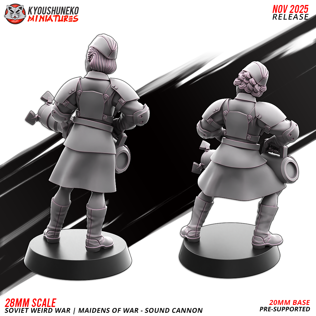 Soviet Weird War Maidens of War Sound Cannon - obrazek 2