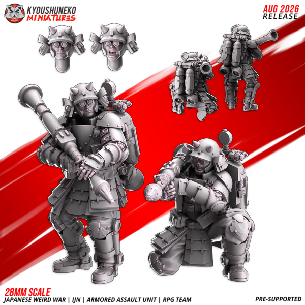 Japanese Weird War IJN Armoured Assault Unit RPG