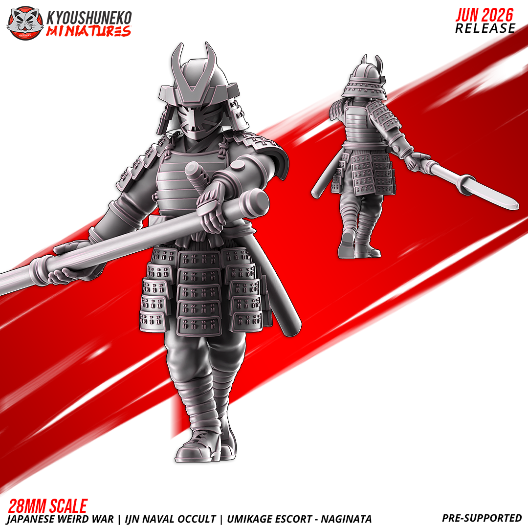 Japanese Weird War Naval Occult Umikage Escorts Naginata - obrazek 4