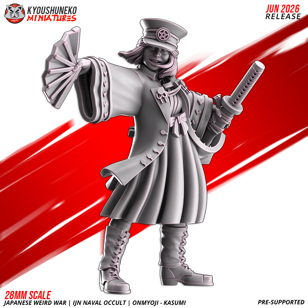 Japanese Weird War Naval Occult Naval Officer Kasumi - obrazek 2